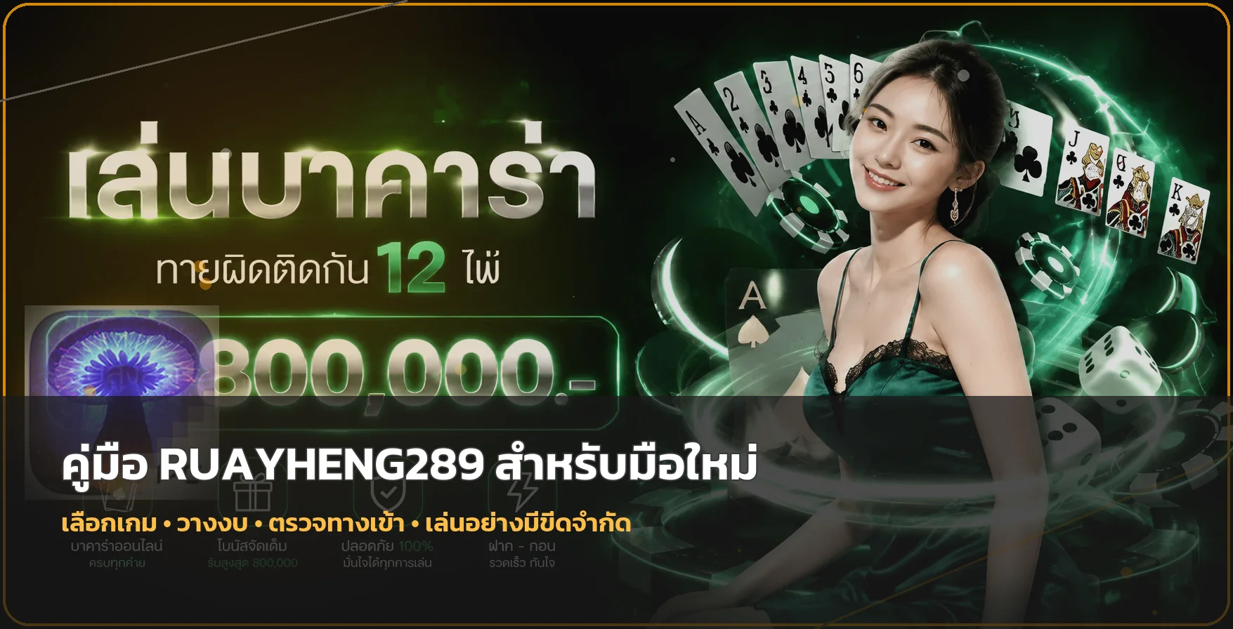 RUAYHENG289 คู่มือเริ่มต้น ทางเข้า สมัคร วางงบ